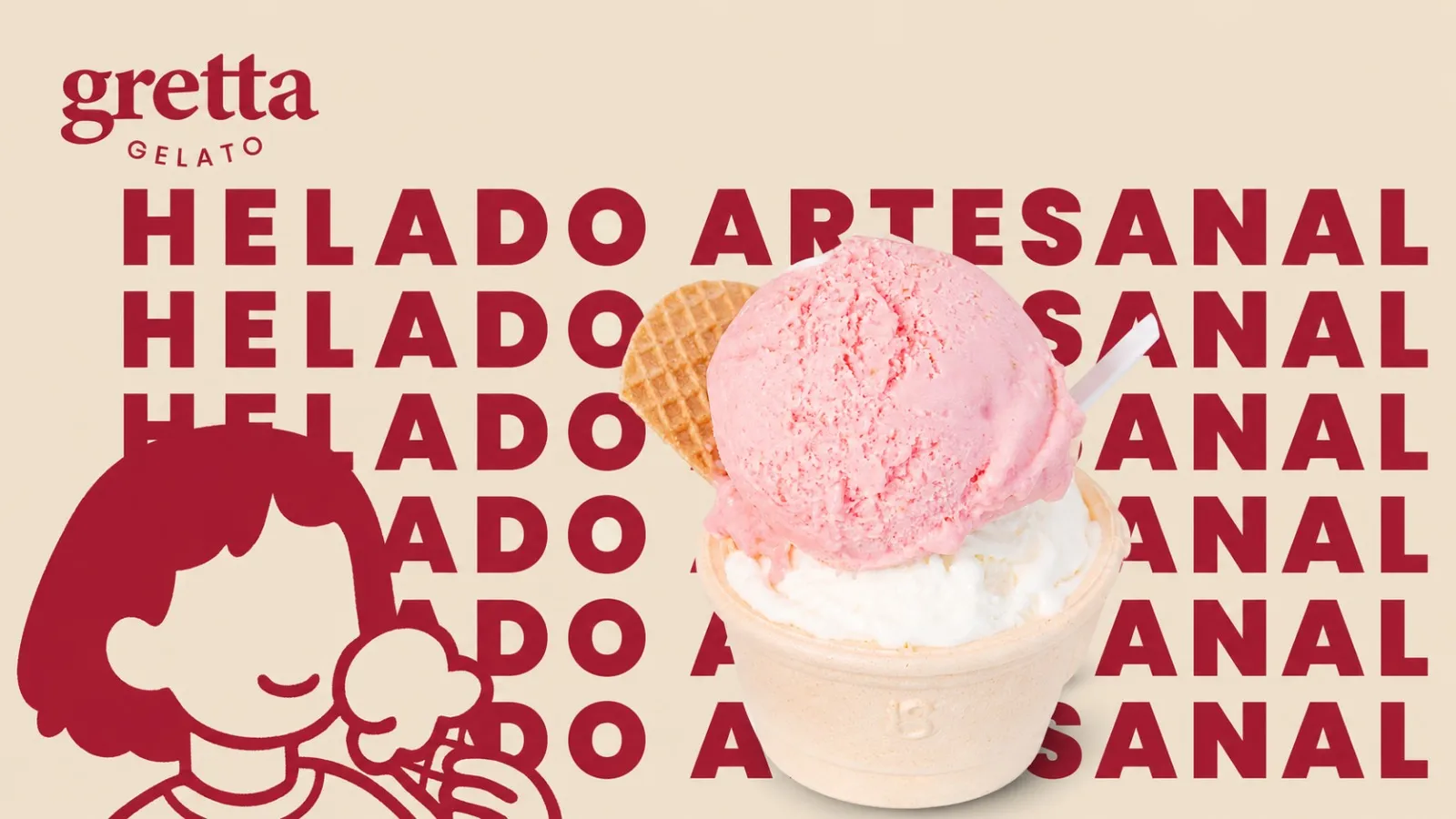 Gretta Gelato - Diseño de contenido para Instagram