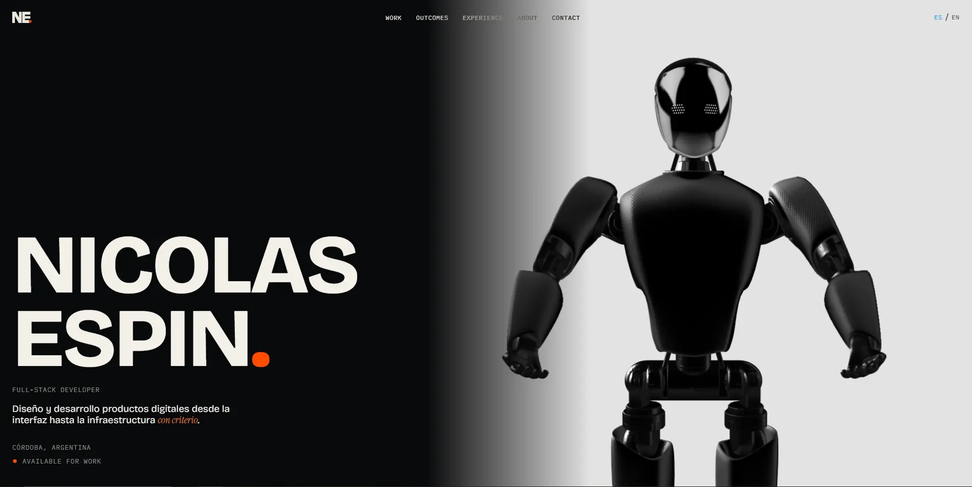 Portfolio Nicolás Espin - Portfolio Personal + Case Studies